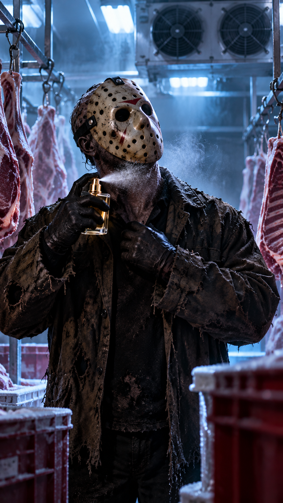 Jason Vorhees usa Wonderwood, Comme des Garcons, Viernes 13 "El aroma de la oscuridad"""