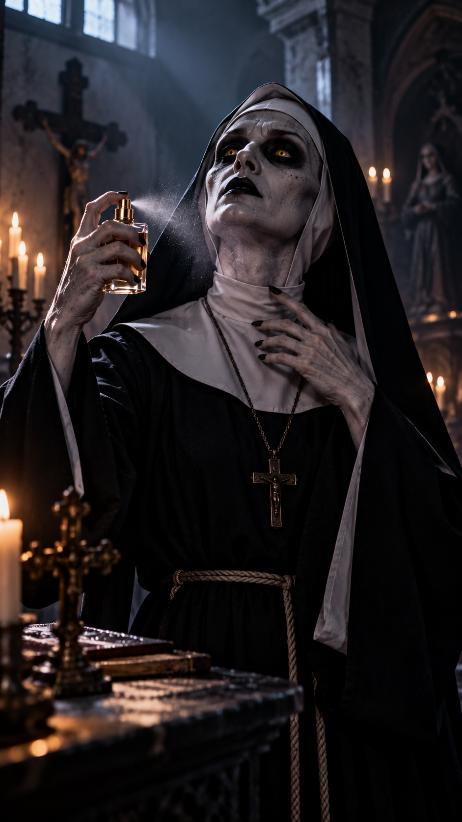 Valak la monja usa Black Orchid. Expediente Warren "Una presencia maldita" Valak la monja usa Black Orchid